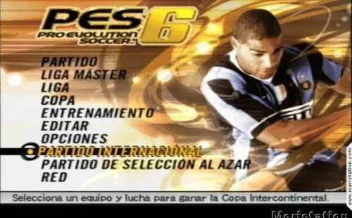 PES 6 es considerado por mucho el mejor videojuego de fútbol de la historia.