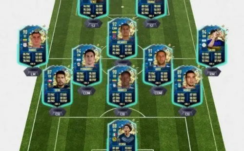 El equipo LATAM TOTSSF de FIFA 20.