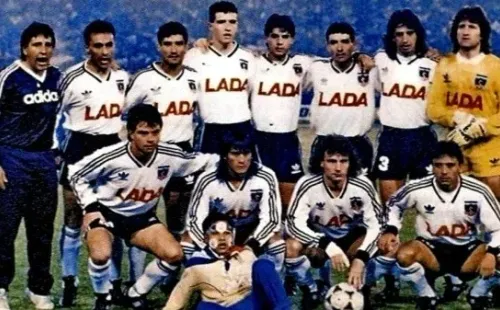 La histórica foto de Colo Colo 91.