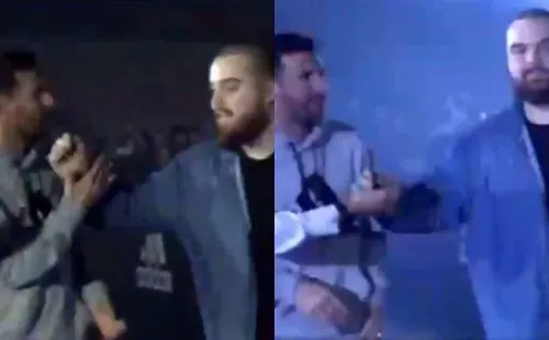 Ibai no saluda correctamente a Messi