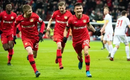 Charles Aránguiz ya marcó en este campeonato, justamente en los cuartos de final contra el Unión Berlín. (Foto: Getty)