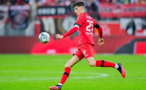 Kai Havertz en el Bayer Leverkusen