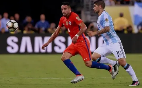 Mauricio Isla contra Argentina.