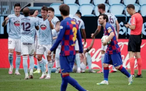 Barcelona y Messi contra Celta.