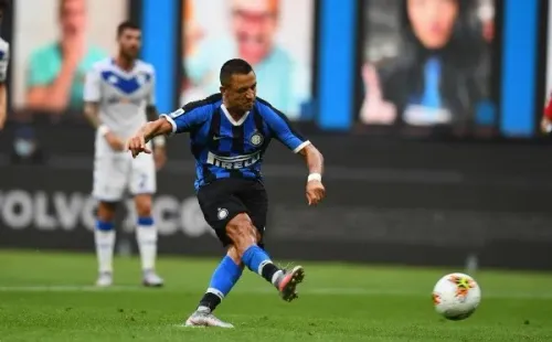 Gol de Alexis contra Brescia.