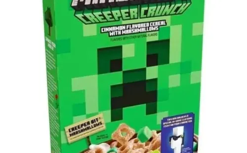 Cereal de Minecraft