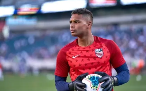 Zack Sttefen en la selección de Estados Unidos.