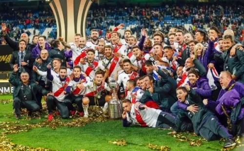 River camopeón de Copa Libertadores… en Madrid.