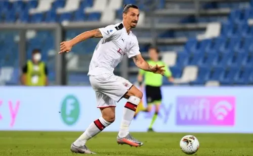 Un tal Zlatan Ibrahimovic en el Milan.