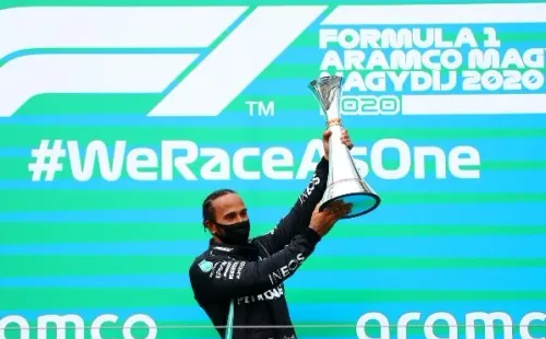 Lewis Hamilton se impuso en el GP de Hungría y está rompiendo todos los récords en la Fórmula 1. (Foto: Getty)