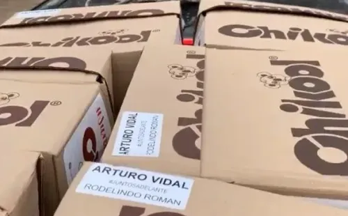 Las cajas de Arturo Vidal