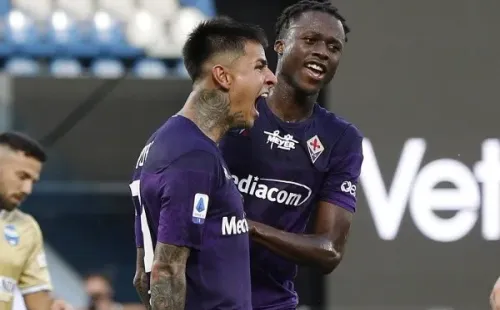 Erick Pulgar en la Fiorentina