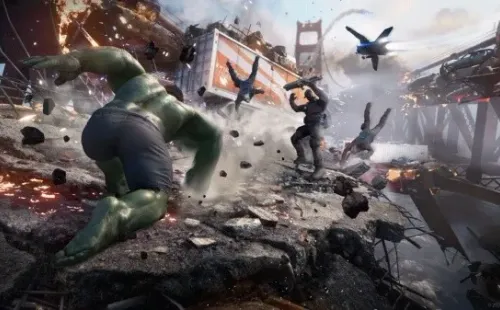 Hulk en acción