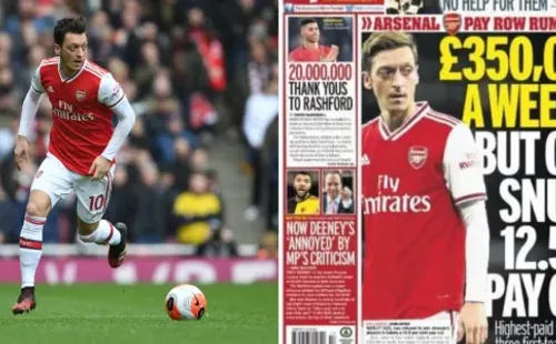 Ozil y el escándalo (Getty Images)