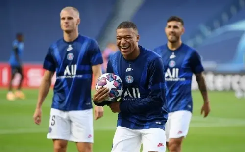 Mbappé sumó minutos en la victoria sobre Atalanta y fue una pieza clave en la clasificación a semifinal de la Liga de Campeones. (FOTO: Getty)