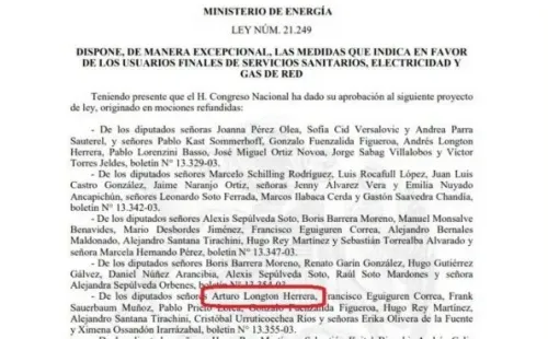 El diputado Andrés Longton se tomó con humor el error y aseguró que ya fue corregido.