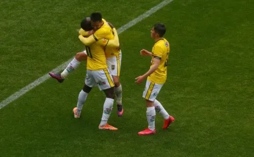 Waterman se transformó en el nuevo goleador del Torneo Nacional con 7 tantos. Foto: Agencia Uno