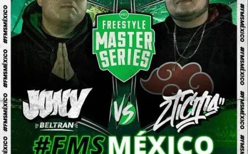 Jony Beltrán y Zticma animarán una de las mejores batallas de la fecha. (Foto: Instagram FMS México)
