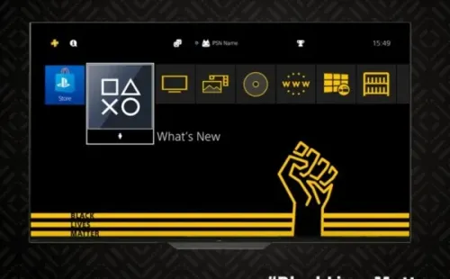 Tema de PS4