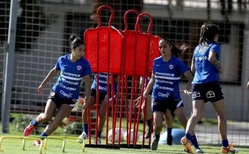 La Roja ya entrena de cara a los amistosos contra Zambia.