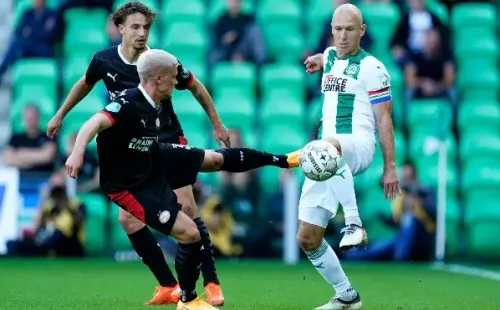 Arjen Robben puso pausa a su retiro y regresó al Groningen, pero las lesiones no lo han dejado jugar. Foto: Getty Images