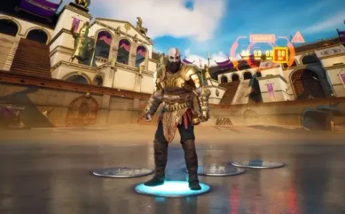 Kratos en Fortnite de PS5