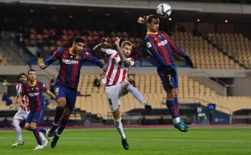 Athletic logró que muchos decían que era imposible y se quedó con la Supercopa de España ante el Barcelona. Foto: Getty Images