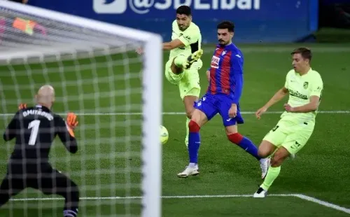 Junto a Lionel Messi, Suárez es el goleador de La Liga, con 11 tantos. (Foto: Getty)