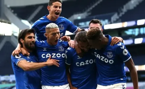 La última vez que se enfrentaron hubo alegría Toffee. El Everton superó por 1-0 a los Spurs por 1-0. (Foto: Getty)