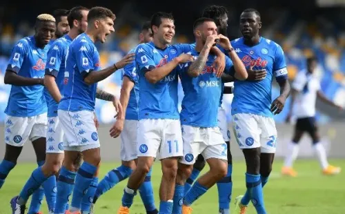 La última vez que se enfrentaron por Serie A, el Napoli goleó por 4-1 a los de Bérgamo. (Foto: Getty)