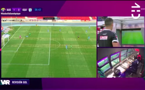 El gol anulado por el VAR
