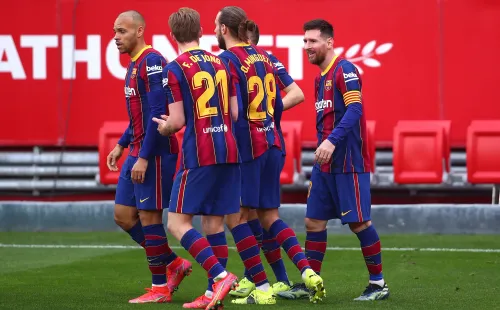 De la mano de Messi el Barça sigue vivo en La Liga. ¿Será suficiente la habilidad de la Pulga para dar vuelta la serie con el Sevilla? (Foto: Getty)