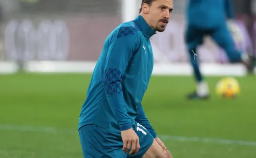 Zlatan se lesionó en el duelo con la Roma, pero los Rossoneri pudieron sacara delante el resultado de igual manera. (Foto: Getty)
