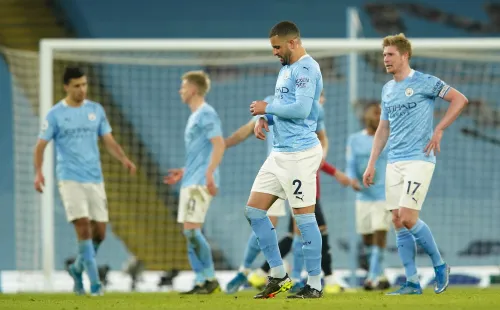 A pesar de perder el invicto, el City de Pep sigue siendo el líder por 11 puntos. (Foto: Getty)