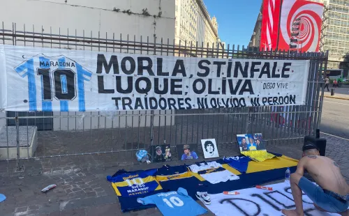 Marcha por Diego Maradona (Cristopher Antúnez)