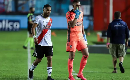 Díaz sigue siendo clave para Gallardo, pero los resultados no están dejando conforme al chilenos. (Foto: Getty)