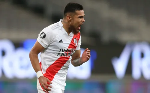 Con cada partido, Díaz se gana aún más la confianza de los hinchas de River. El Respaldo de Gallardo ya lo tiene. (Foto: Getty)