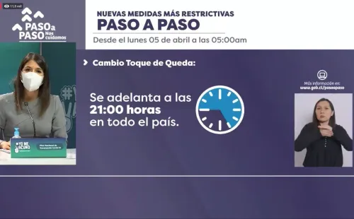 Horario toque de queda