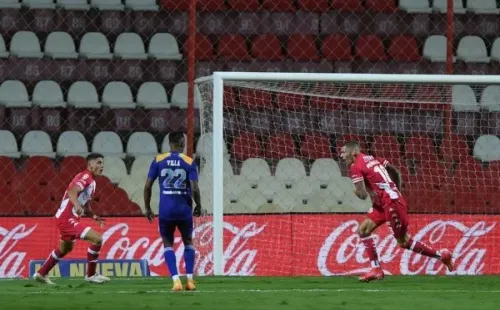 Dura derrota: Unión se quedó con los tres puntos y complicó a Boca. El Tatengue se mete de lleno en la lucha por los primeros cuatro lugares. (Foto: Getty)