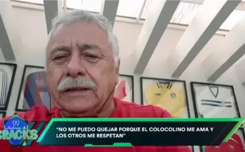 Carlos Caszely en el programa Historias de Cracks (TNT)