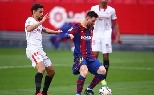 Lionel Messi termina contrato con Barcelona a fin de temporada y su amigo Luis Suárez le pidió que se quede en el cuadro culé. Foto: Getty.