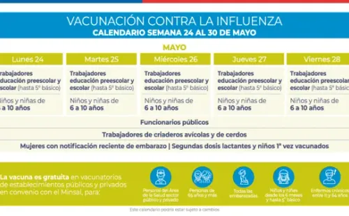 Calendario Vacunación