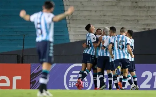 Racing viene con los ánimos en alto luego de clasificar a los cuartos de final de la Copa de la Liga Argentina. (Foto: Getty)
