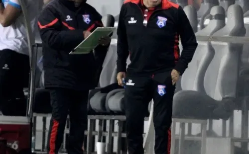 Clavito Godoy entrenó a San Marcos de Arica durante el 2018. Foto: Agencia Uno.