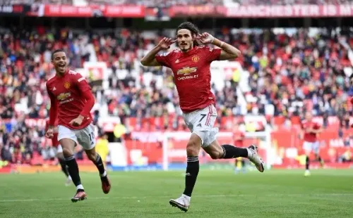 De la mano de Edinson Cavani, el United busca ganar la Europa League en la final frente al Villarreal. (Foto: Getty)