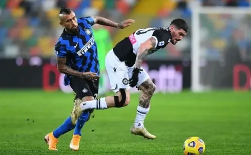Arturo Vidal, campeón de Serie A 2020-21 con el Inter de Milán.