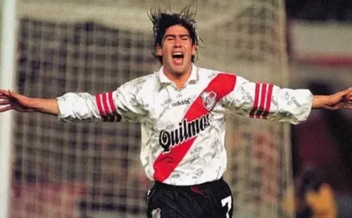 Marcelo Salas jugó dos períodos en River Plate.