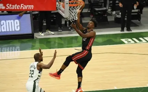 Las esperanzas del Heat deberán estar en Jimmy Butler, una de las razones por las que jugaron la final la temporada pasada. (Foto: Getty)