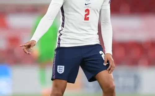 Trent Alexander-Arnold es uno de los cuatro laterales derechos que están en la nómina, junto a Kyle Walker, Kieran Tripier y Reece James. ¿Qué tendrá en mente Gareth Southgate. (Foto: Getty)