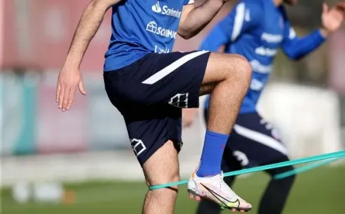 Brereton ha entrenado mucho con la Selección Chilena para ganarse una oportunidad. Foto: ANFP.